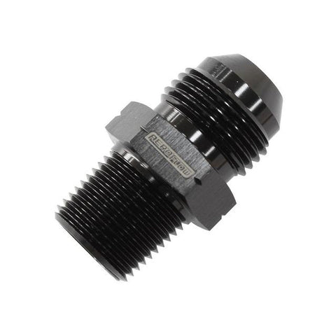 Aeroflow AF756-06BLK 1/4" Bsp Tapered To -6AN British Std