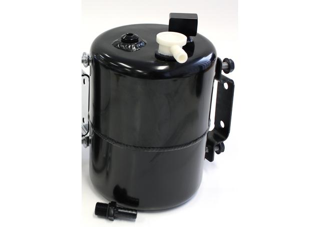 Aeroflow AF77-1018BLK Brake Vac Tank Black Alloy 3/8"