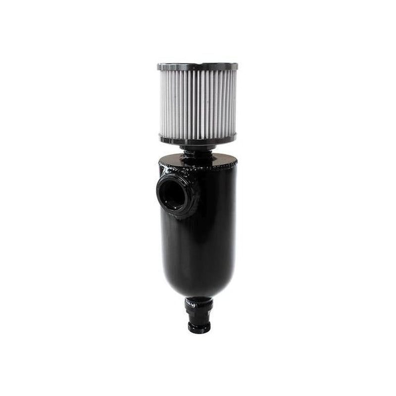 Aeroflow AF77-1028BLK Universal Breather Tank -12ORB
