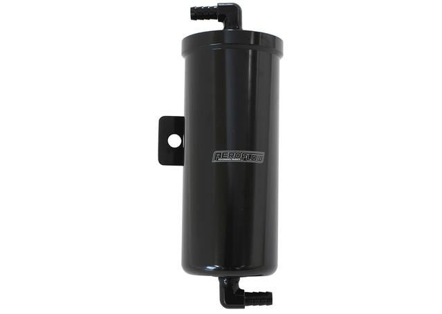 Aeroflow AF77-1029BLK Universal Overflow Tank Black Finsh