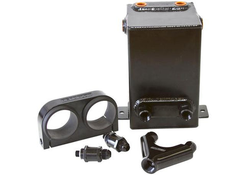 Aeroflow AF77-2044BLK Dual Fuel Pump Surge Tank Kit Black