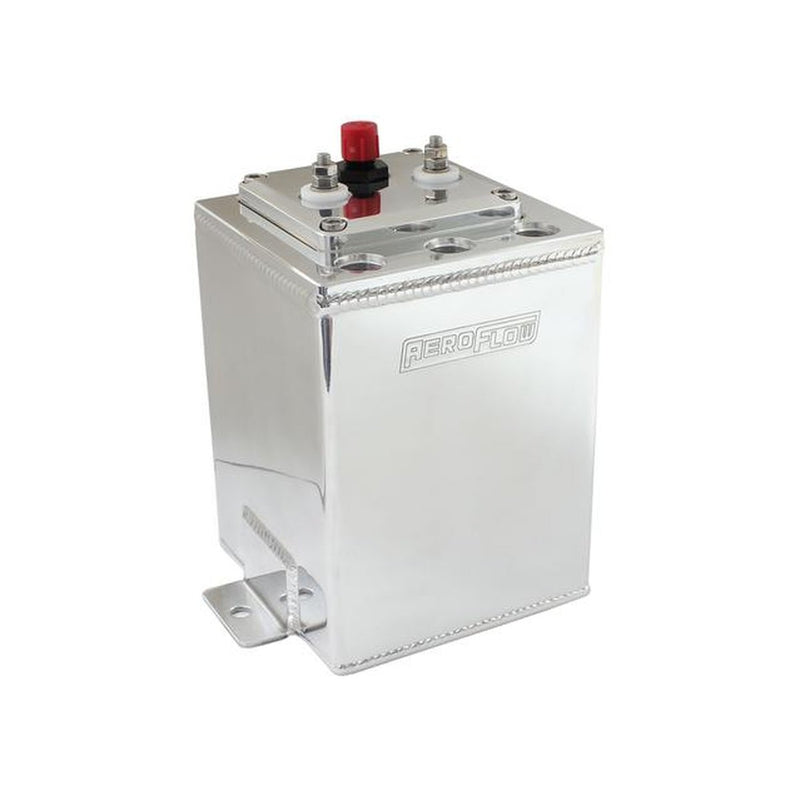 Aeroflow Pump Surge Tank Single 40mm Polished
