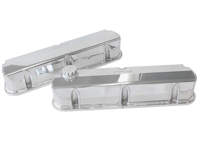Aeroflow AF77-5002 Fabricated Valve Covers Polished Suits