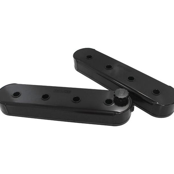 Aeroflow AF77-5003BLK Fabricated Valve Covers Black Suits