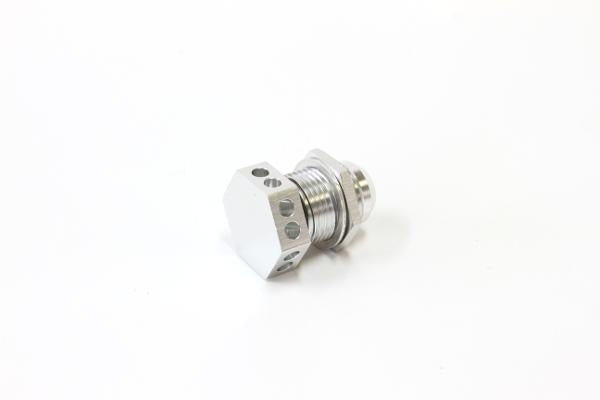 Aeroflow AF777-12S Bolt In -12AN Breather Silver