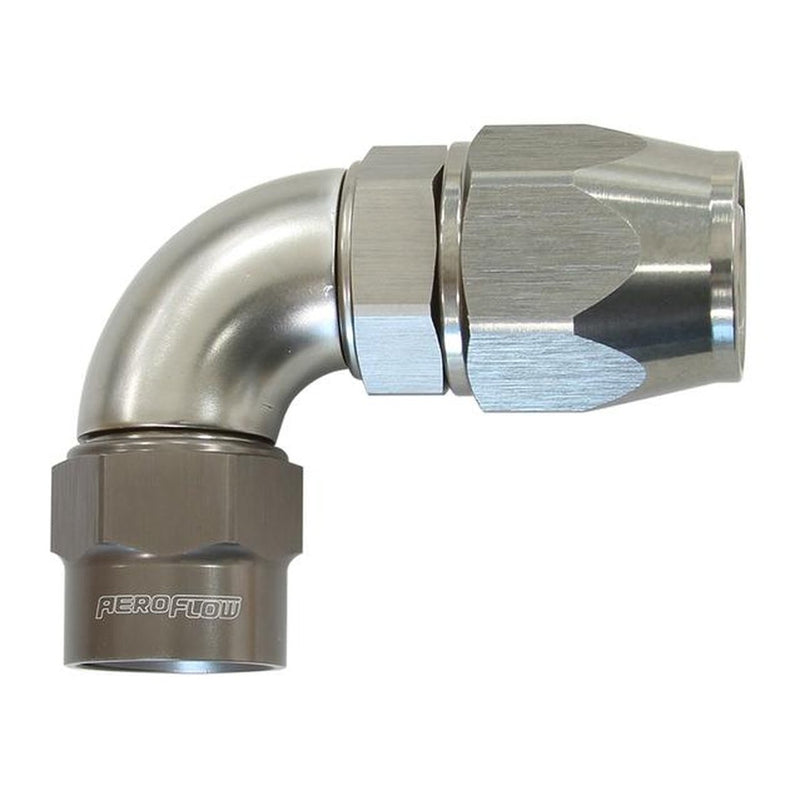 Aeroflow AF7853-08 -8AN 90 Degree Kryptalon Full Flow Big
