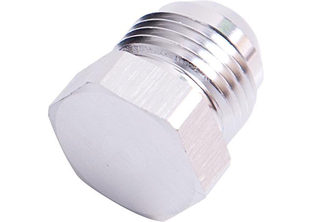 Aeroflow AF806-06S Flare Plug Male -6AN Silver