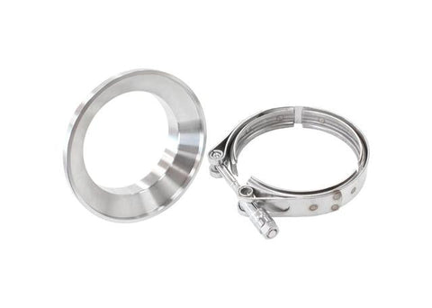 Aeroflow Turbine Outlet Flange & V-Band SS 2.92"