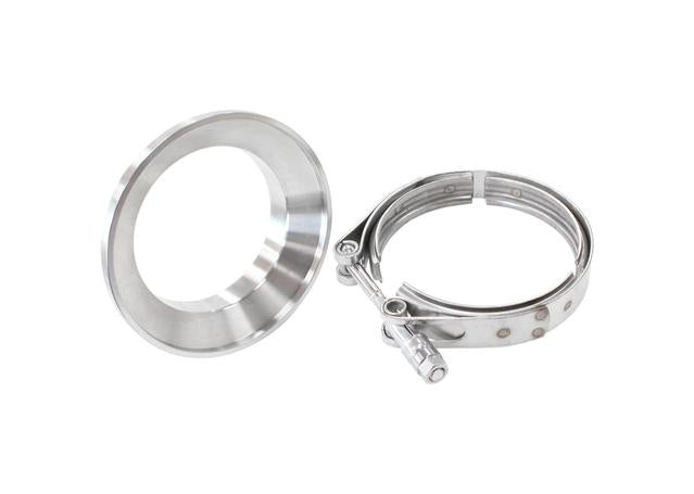 Aeroflow Turbine Outlet Flange & V-Band SS 2.92"