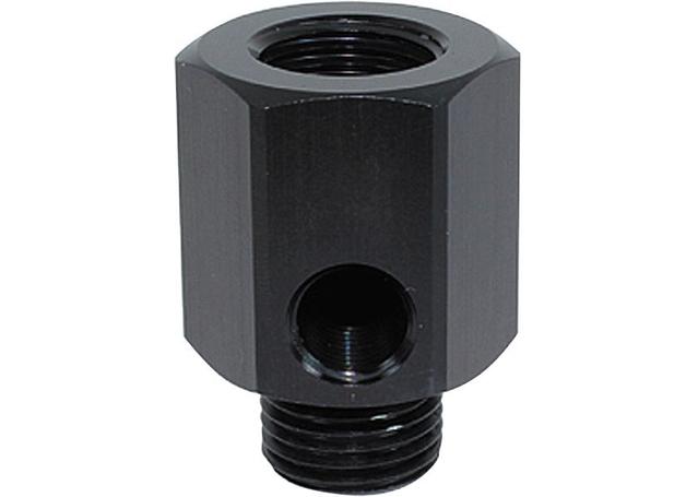 Aeroflow AF810-M14-02BLK M14 X 1.5 Extension With 1/8"