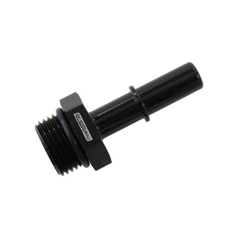 Aeroflow Push On 3/8" EFI Fitting To -10 ORB Male Black