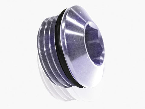 Aeroflow AF813-08S ORB Slimline Port Plug -8AN Silver