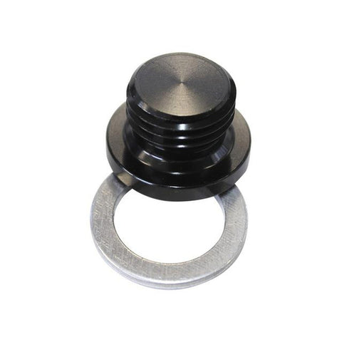 Aeroflow AF814-M14BLK Metric Port Plug M14 X 1.5 Black