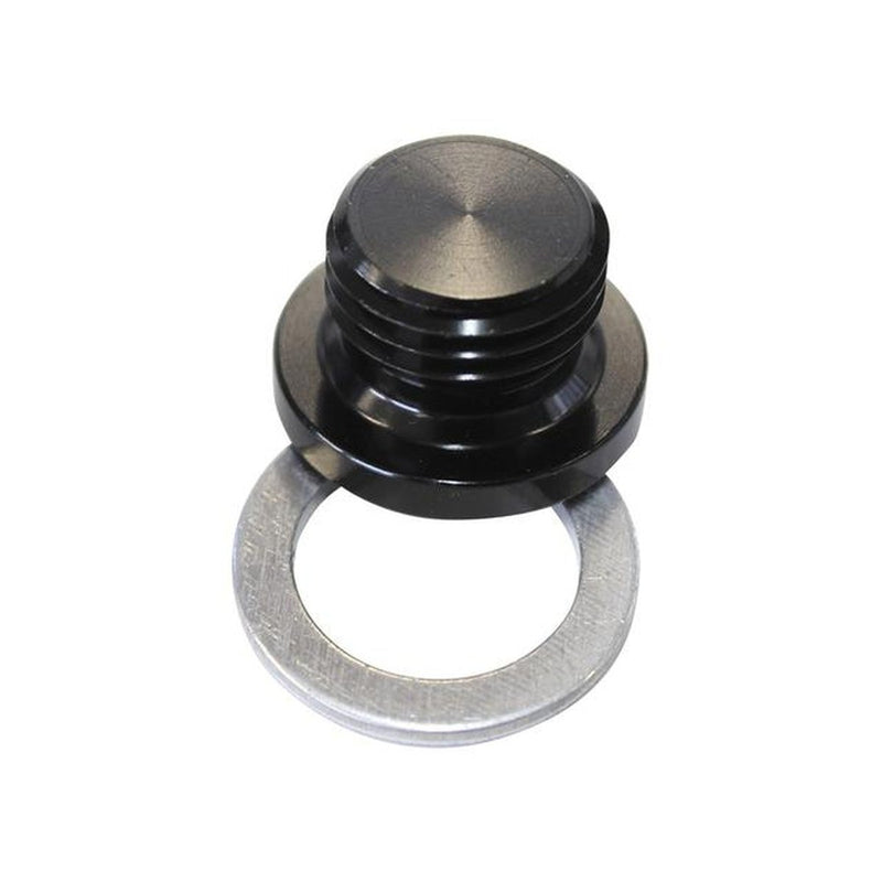 Aeroflow AF814-M16BLK Metric Port Plug M16 X 1.5 Black