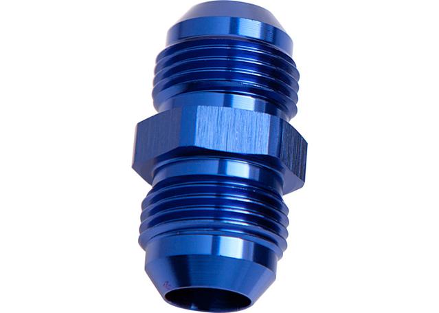 Aeroflow AF815-10AN Male Flare Union Blue -10AN To -10AN