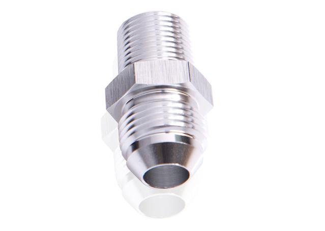 Aeroflow AF816-04-06S Male Flare -4AN To 3/8" Npt Silver