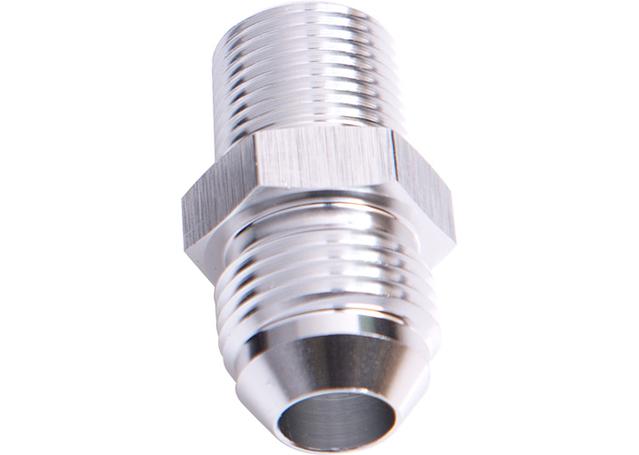 Aeroflow AF816-10-12S Male Flare -10AN To 3/4" Npt Silver