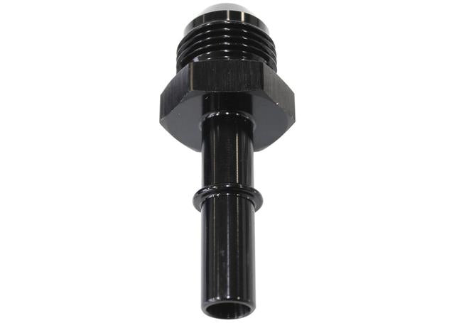 Aeroflow AF817-01BLK EFI Fuel Fitting -6 Push In To 5/16