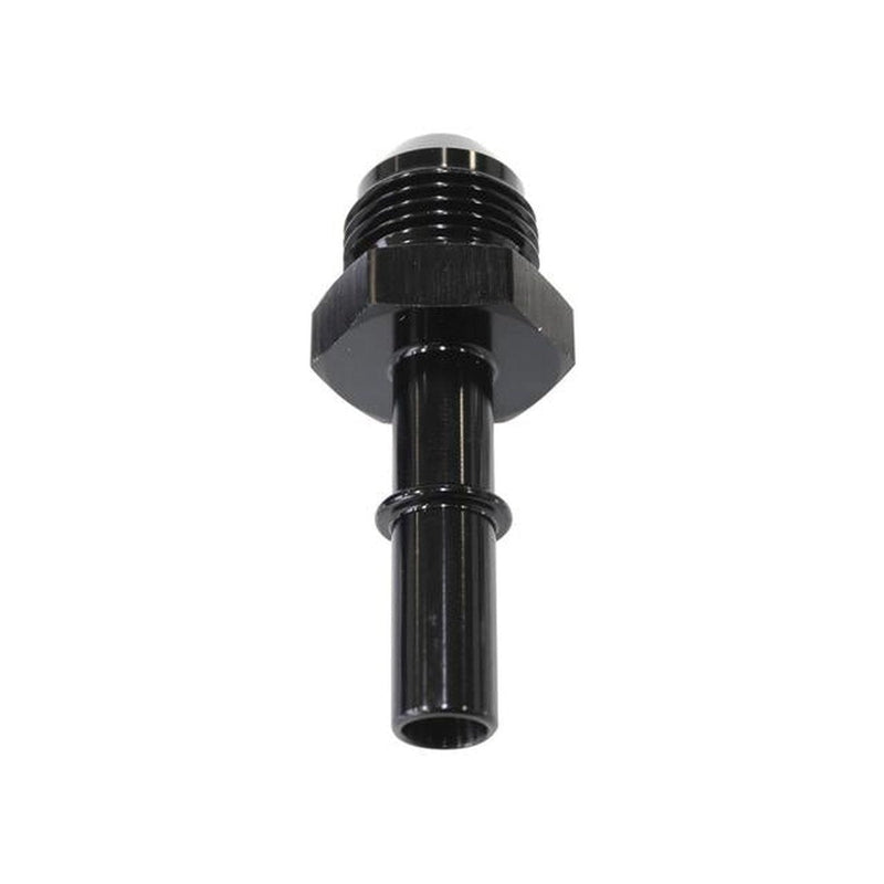 Aeroflow AF817-02BLK EFI Fuel Fitting -6 Push In To 3/8