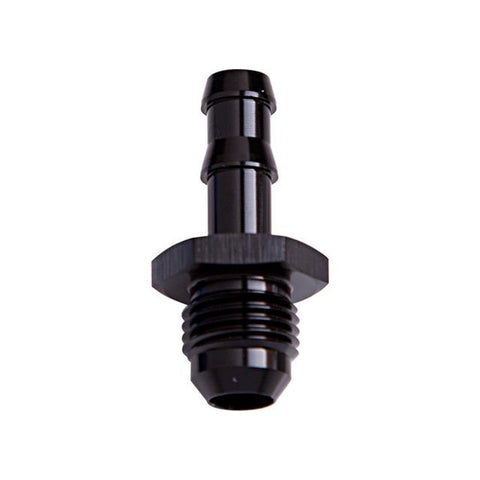 Aeroflow AF817-08BLK 1/2" Barb To -8AN Adapter Black Male