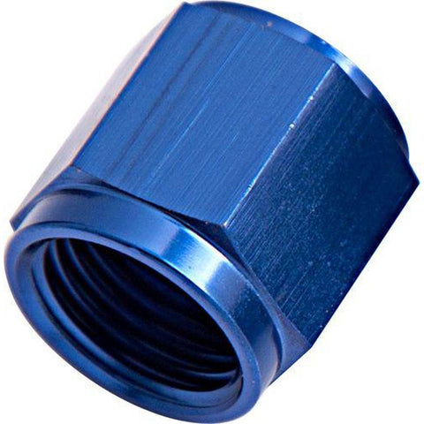 Aeroflow AF818-06 Tube Nut -6AN To 3/8" Hard Line Blue