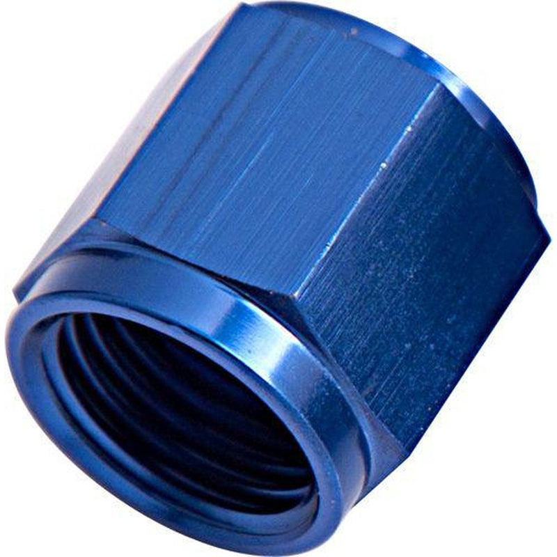 Aeroflow AF818-06 Tube Nut -6AN To 3/8" Hard Line Blue
