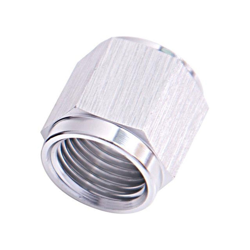 Aeroflow AF818-08S Tube Nut -8AN To 1/2" Hard Line Silver