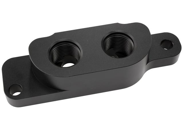Aeroflow GM LS Fab PAN Oil Block 2x -10 ORB AF82-2013
