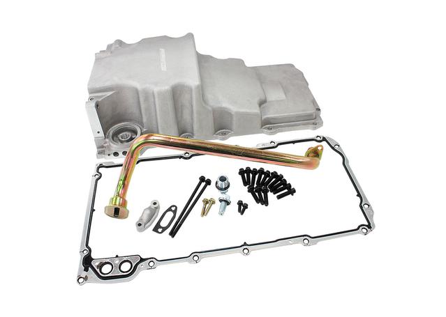 Aeroflow Sump Oil PAN Extra Clearance Rear 5.85L Suits GM