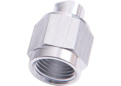 Aeroflow AF820-12S Flare Cap Female -12AN Silver -12AN