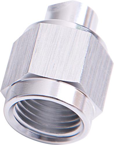 Aeroflow AF820-08S Flare Cap Female -8AN Silver -8AN