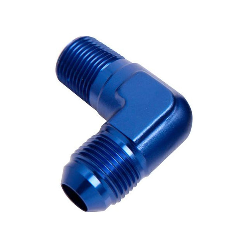 Aeroflow AF822-08-08 Male 90Deg 1/2" Npt To -8AN Blue