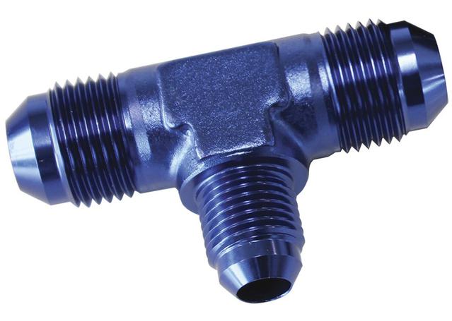 Aeroflow AF831-04-06 Male Flare Tee -6AN With -4AN On