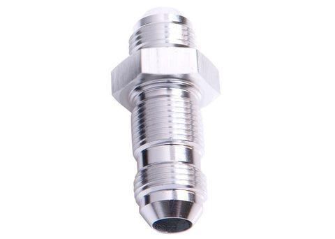 Aeroflow AF832-06S Straight Bulkhead -6AN Silver