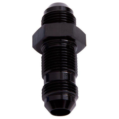 Aeroflow AF832-10BLK Straight Bulkhead -10AN Black