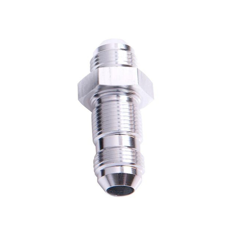 Aeroflow AF832-08S Straight Bulkhead -8AN Silver