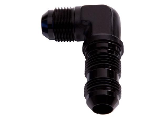 Aeroflow AF833-06BLK 90Deg Bulkhead -6AN Black
