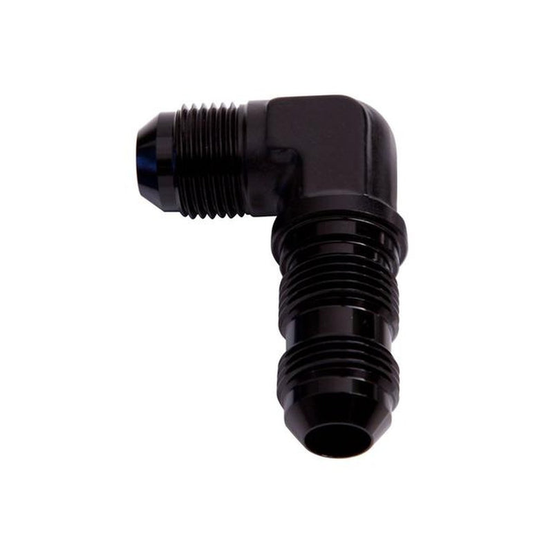 Aeroflow AF833-08BLK 90Deg Bulkhead -8AN Black