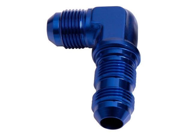 Aeroflow AF833-12 90Deg Bulkhead -12AN Blue