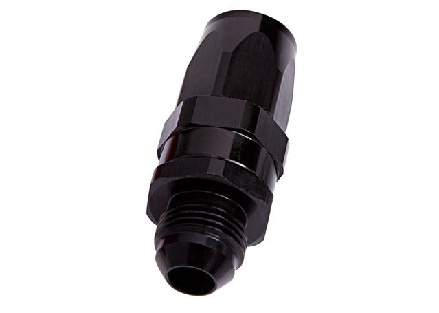 Aeroflow AF840-08BLK Male -8AN To -8AN Hose End Black