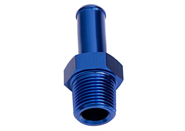 Aeroflow AF841-06-06 Male 3/8" Npt To 3/8" Barb Blue Male