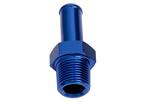 Aeroflow AF841-06-10 Male 3/8" Npt To 5/8" Barb Blue Male