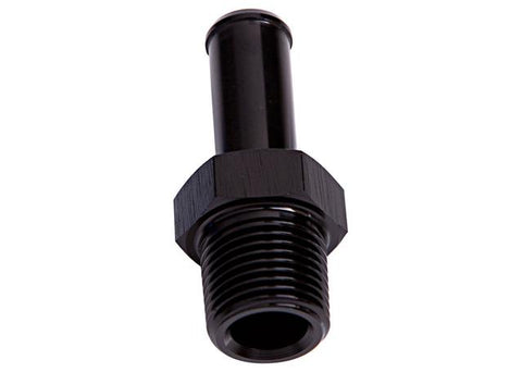 Aeroflow AF841-06BLK Male 1/4" Npt To 3/8" Barb Black