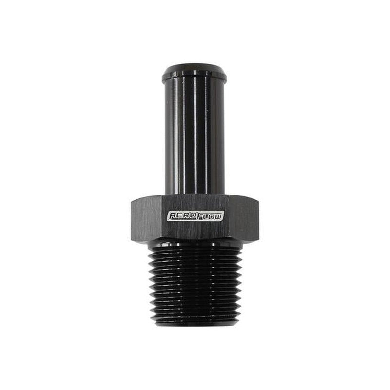 Aeroflow AF841-04ANBLK Black Male 1/8" Npt To -4AN Barb