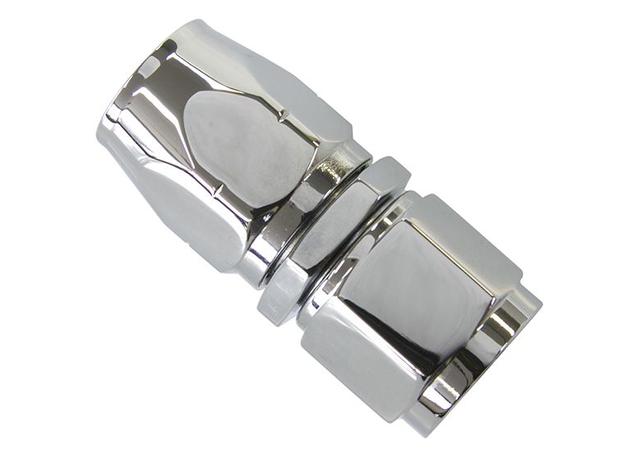 Aeroflow AF881-08 Straight Hose End -8AN Elite Cutter