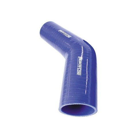 Aeroflow AF9002-300-200 Silicone Hose Reducer 45Deg; Blue