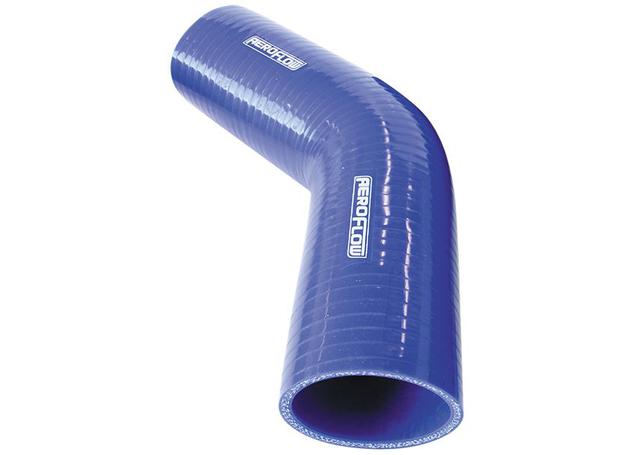 Aeroflow AF9002-125 Silicone Hose 45Deg; Blue 1.25" 32mm