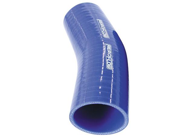 Aeroflow AF9007-350 Silicone Hose 23 Deg; Blue 3.50" 90mm