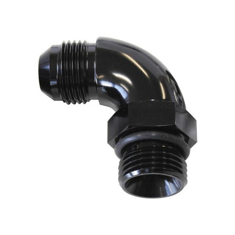Aeroflow AF903-16BLK 90Deg -16ORB To -16AN Completwith