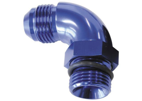 Aeroflow AF903-08-10 90Deg -10ORB To -8AN Completewith